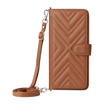 Wallet Phone Case for OnePlus Ace 5 5G / Ace 5 Pro 5G / 13R 5G Leather Phone Cover with Shoulder Strap
