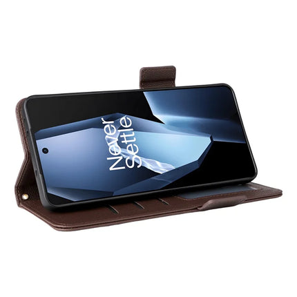 Leather Case for OnePlus Ace 5 5G / Ace 5 Pro 5G / 13R 5G Litchi Texture Wallet Flip Phone Cover