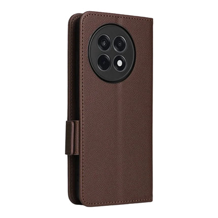 Leather Case for OnePlus Ace 5 5G / Ace 5 Pro 5G / 13R 5G Litchi Texture Wallet Flip Phone Cover