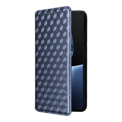Wallet Phone Case for OnePlus Ace 5 5G / Ace 5 Pro 5G / 13R 5G Rhombus Imprinted Leather Phone Cover