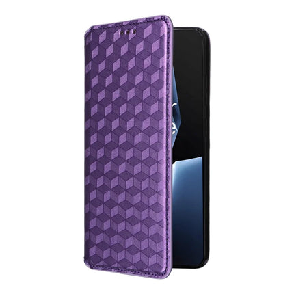Wallet Phone Case for OnePlus Ace 5 5G / Ace 5 Pro 5G / 13R 5G Rhombus Imprinted Leather Phone Cover