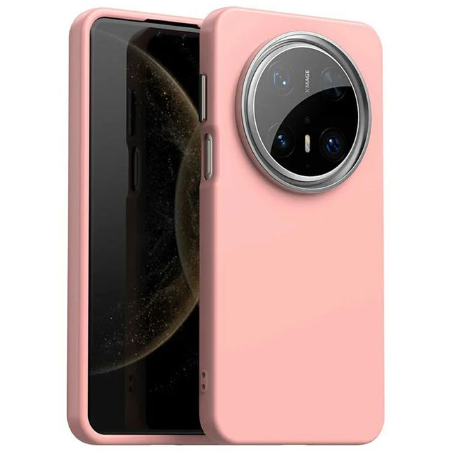 For Huawei Mate 70 Pro / 70 Pro+ Case TPU + TPE Anti Drop Protective Phone Cover - Pink
