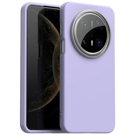 For Huawei Mate 70 Pro / 70 Pro+ Case TPU + TPE Anti Drop Protective Phone Cover - Purple