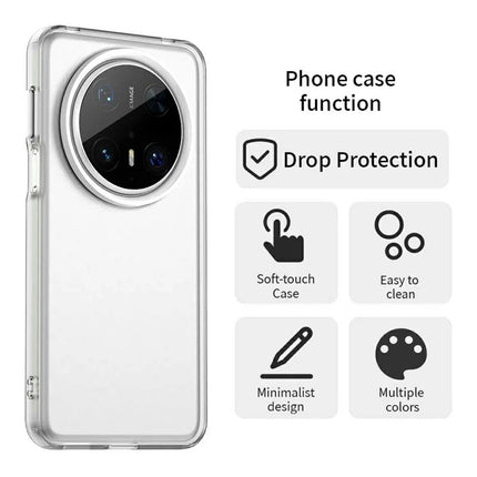 For Huawei Mate 70 Pro / 70 Pro+ Case PC+TPU+PET Matte Anti-Drop Phone Back Cover