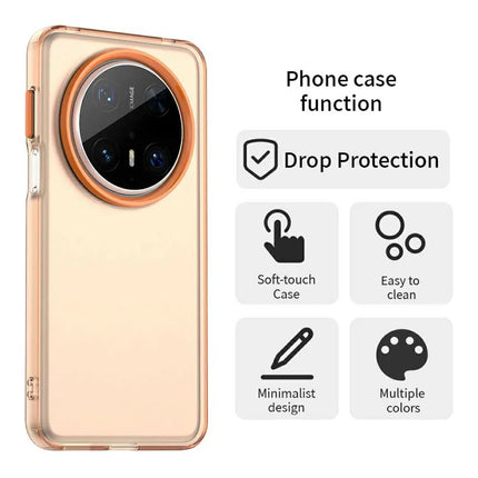 For Huawei Mate 70 Pro / 70 Pro+ Case PC+TPU+PET Matte Anti-Drop Phone Back Cover