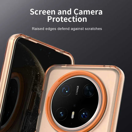 For Huawei Mate 70 Pro / 70 Pro+ Case PC+TPU+PET Matte Anti-Drop Phone Back Cover