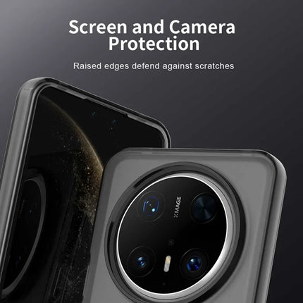 For Huawei Mate 70 Pro / 70 Pro+ Case PC+TPU+PET Matte Anti-Drop Phone Back Cover