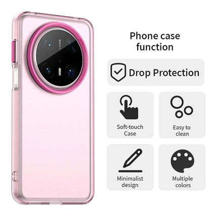 For Huawei Mate 70 Pro / 70 Pro+ Case PC+TPU+PET Matte Anti-Drop Phone Back Cover