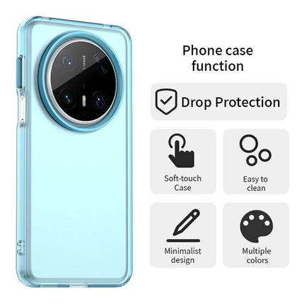 For Huawei Mate 70 Pro / 70 Pro+ Case PC+TPU+PET Matte Anti-Drop Phone Back Cover