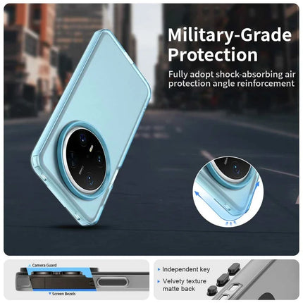 For Huawei Mate 70 Pro / 70 Pro+ Case PC+TPU+PET Matte Anti-Drop Phone Back Cover