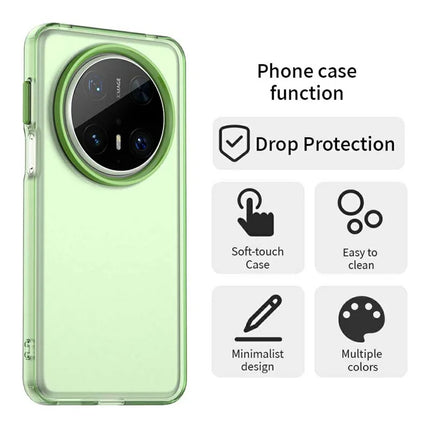 For Huawei Mate 70 Pro / 70 Pro+ Case PC+TPU+PET Matte Anti-Drop Phone Back Cover