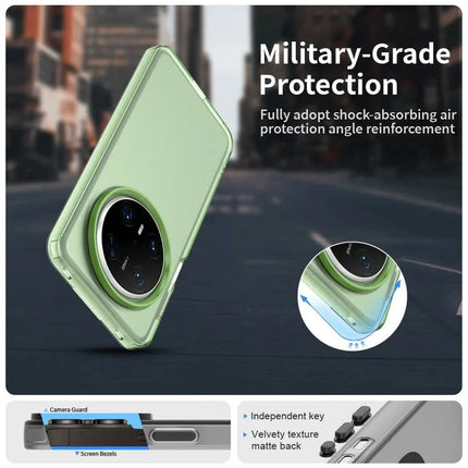 For Huawei Mate 70 Pro / 70 Pro+ Case PC+TPU+PET Matte Anti-Drop Phone Back Cover