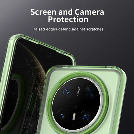 For Huawei Mate 70 Pro / 70 Pro+ Case PC+TPU+PET Matte Anti-Drop Phone Back Cover