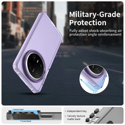 For Huawei Mate 70 Pro / 70 Pro+ Case PC+TPU+PET Matte Anti-Drop Phone Back Cover