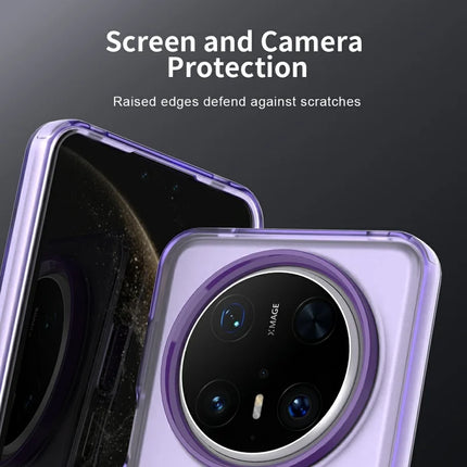 For Huawei Mate 70 Pro / 70 Pro+ Case PC+TPU+PET Matte Anti-Drop Phone Back Cover