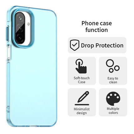 For Samsung Galaxy A26 5G Case PC+TPU+PET Matte Anti-Drop Phone Back Cover