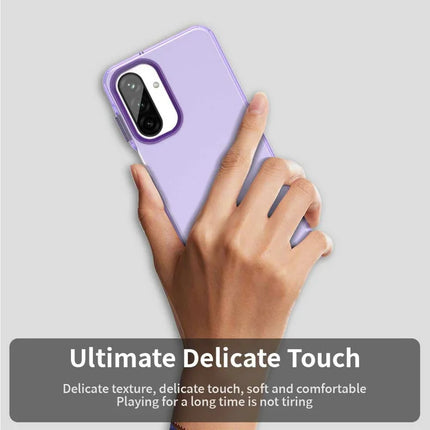 For Samsung Galaxy A26 5G Case PC+TPU+PET Matte Anti-Drop Phone Back Cover