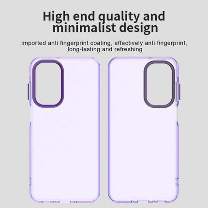 For Samsung Galaxy A26 5G Case PC+TPU+PET Matte Anti-Drop Phone Back Cover