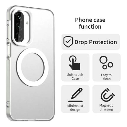 For Samsung Galaxy A26 5G Case Compatible with MagSafe Anti Drop Hybrid Phone Back Cover