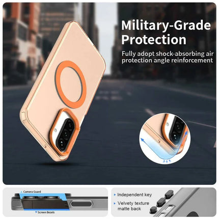 For Samsung Galaxy A26 5G Case Compatible with MagSafe Anti Drop Hybrid Phone Back Cover