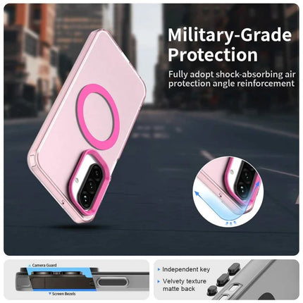 For Samsung Galaxy A26 5G Case Compatible with MagSafe Anti Drop Hybrid Phone Back Cover
