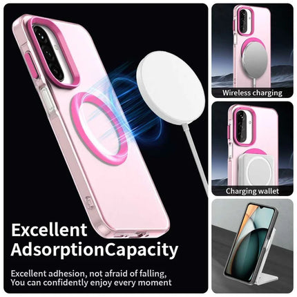 For Samsung Galaxy A26 5G Case Compatible with MagSafe Anti Drop Hybrid Phone Back Cover