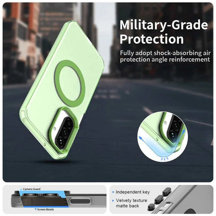 For Samsung Galaxy A26 5G Case Compatible with MagSafe Anti Drop Hybrid Phone Back Cover
