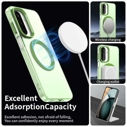 For Samsung Galaxy A26 5G Case Compatible with MagSafe Anti Drop Hybrid Phone Back Cover