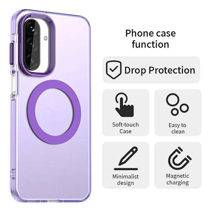For Samsung Galaxy A26 5G Case Compatible with MagSafe Anti Drop Hybrid Phone Back Cover