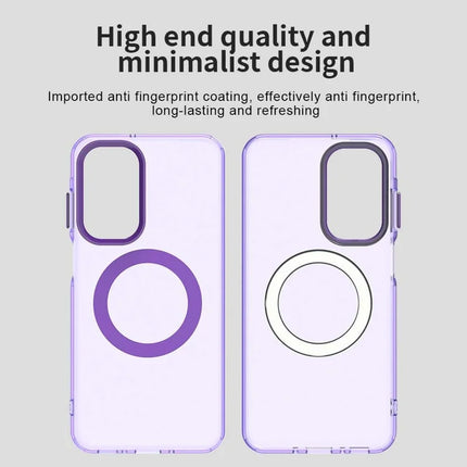 For Samsung Galaxy A26 5G Case Compatible with MagSafe Anti Drop Hybrid Phone Back Cover