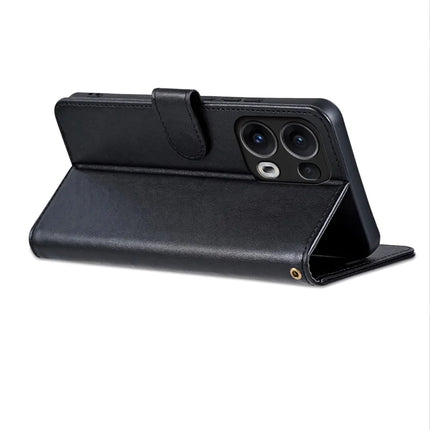 AZNS For Oppo Reno13 Pro 5G Case Anti-Scratch PU Leather Stand Wallet Phone Cover
