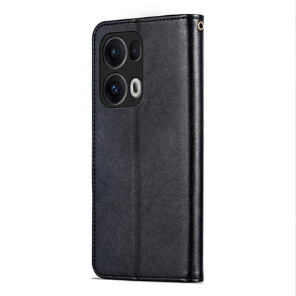 AZNS For Oppo Reno13 Pro 5G Case Anti-Scratch PU Leather Stand Wallet Phone Cover