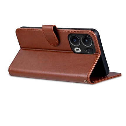 AZNS For Oppo Reno13 Pro 5G Case Anti-Scratch PU Leather Stand Wallet Phone Cover