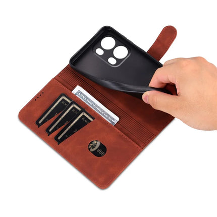 AZNS For Oppo Reno13 Pro 5G Case PU Leather Wallet Phone Cover