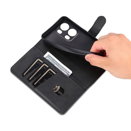 AZNS For Oppo Reno13 Pro 5G Case PU Leather Wallet Phone Cover