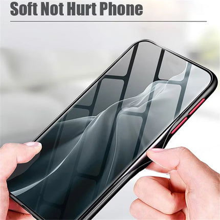 For Samsung Galaxy A35 5G Case TPU + PC Matte Anti Drop Phone Back Cover