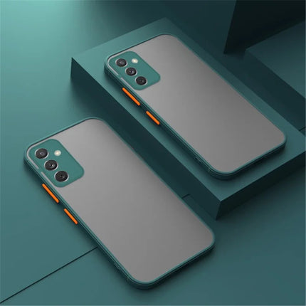 For Samsung Galaxy A55 5G Case TPU + PC Matte Anti Drop Phone Back Cover