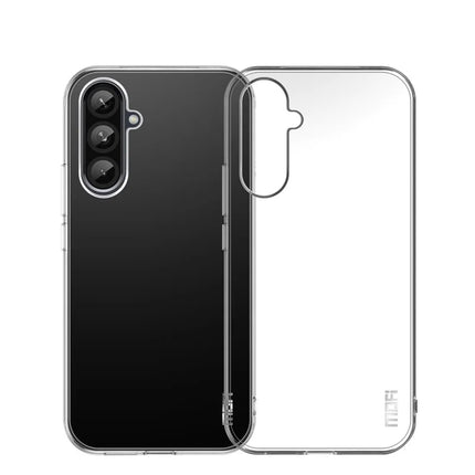 For Samsung Galaxy A36 5G Clear Phone Case MOFI Ultra-Thin TPU Phone Back Cover - Transparent