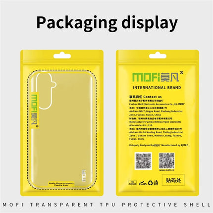 For Samsung Galaxy A36 5G Clear Phone Case MOFI Ultra-Thin TPU Phone Back Cover