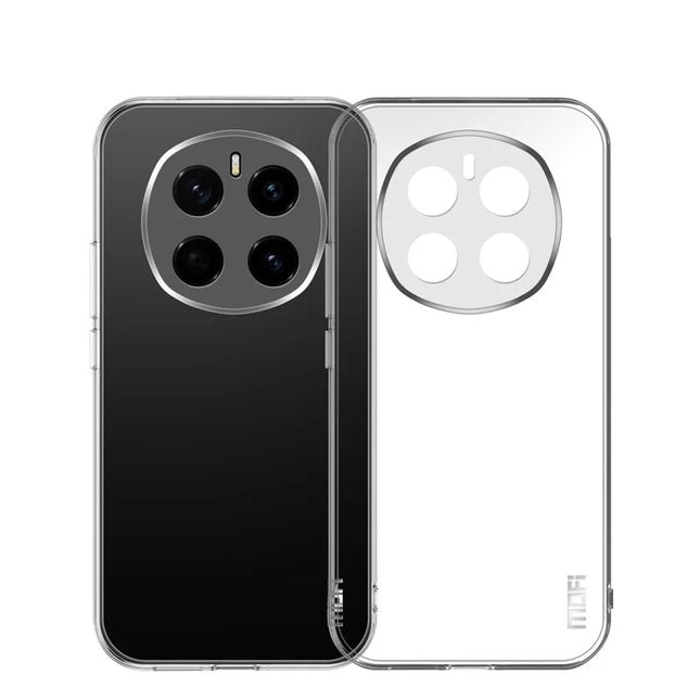 For Honor Magic7 5G Clear Phone Case MOFI Ultra-Thin TPU Phone Back Cover - Transparent