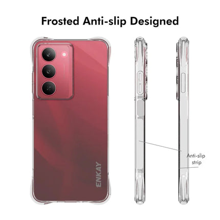 For Realme 14x 5G Clear Phone Case ENKAY HAT PRINCE Shockproof Anti-slip TPU Cover