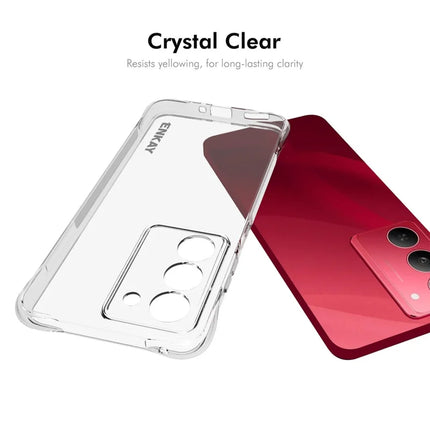 For Realme 14x 5G Clear Phone Case ENKAY HAT PRINCE Shockproof Anti-slip TPU Cover