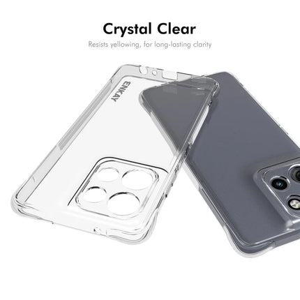 For Motorola Moto G Power (2025) Clear Phone Case ENKAY HAT PRINCE Shockproof Anti-slip TPU Cover