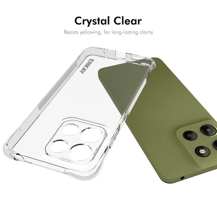 For Motorola Moto G15 4G Clear Phone Case ENKAY HAT PRINCE Shockproof Anti-slip TPU Cover