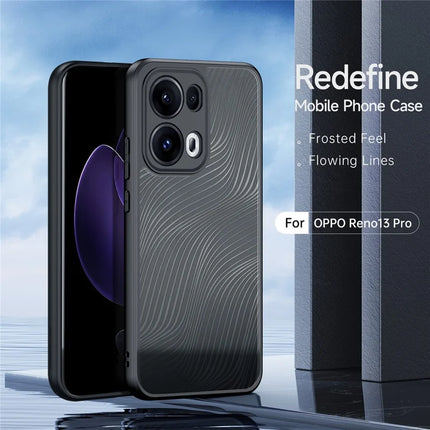 For Oppo Reno13 Pro 5G Case DUX DUCIS Aimo Series TPU+PC Matte Drop-proof Phone Cover (REACH Certification)