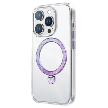 PYNANA PN-15G4 For iPhone 15 Pro Max Kickstand Cover Compatible with MagSafe PC + TPU Case