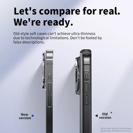 For iPhone 15 Pro Max Case Transparent Matte Hard PC Mobile Phone Cover
