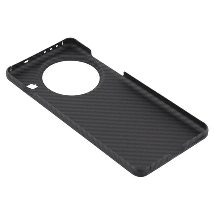 For OnePlus 13 Case 1500D Coarse Texture Aramid Fiber Thin Phone Cover (Big Lens Hole)