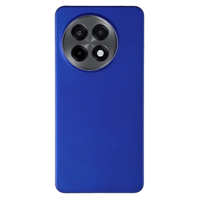 For OnePlus 13R 5G / Ace 5 5G / Ace 5 Pro 5G Case Hard PC Frosted Minimalist Phone Cover - Blue