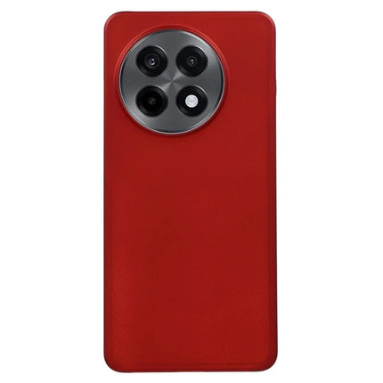 For OnePlus 13R 5G / Ace 5 5G / Ace 5 Pro 5G Case Hard PC Frosted Minimalist Phone Cover - Red